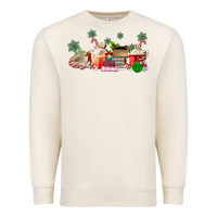 Sandshell Christmas coffee Premium Sweatshirt - MaliasSmallBusiness