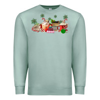 Seafoam Christmas coffee Premium Sweatshirt - MaliasSmallBusiness