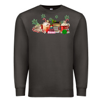 Smoke Christmas coffee Premium Sweatshirt - MaliasSmallBusiness