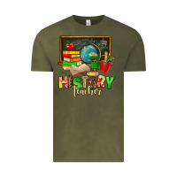 Vintage Olive history teacher Vintage Tee - AdoDesignShop
