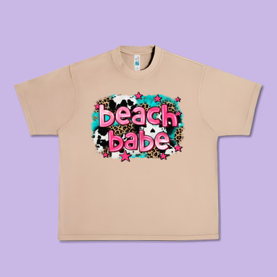 Beach Babe Urban Heavy Tee Designed By Adodesignshop