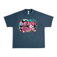 Midnight Navy beach babe Urban Heavy Tee - AdoDesignShop