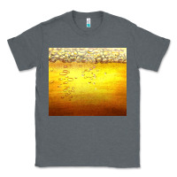 Charcoal Heather beer bubble Classic Tee - AdoDesignShop