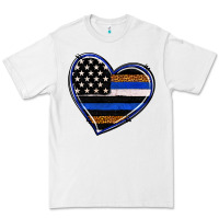 White police heart Premium Tee - RanaPortraitStore