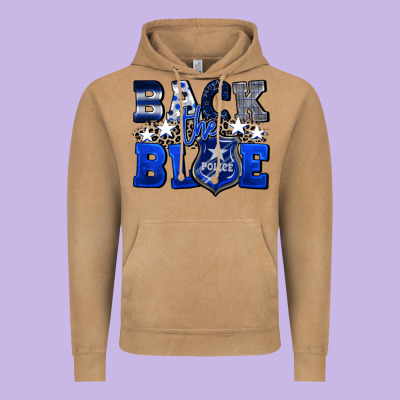 Back To Blue 4th Of July 4th Of July Vintage Hoodie Designed By Cowgirlartshop