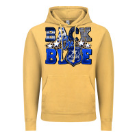 Vintage Mustard Back to blue 4th of July 4th of july Vintage Hoodie - CowGirlArtShop