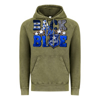 Vintage Olive Back to blue 4th of July 4th of july Vintage Hoodie - CowGirlArtShop