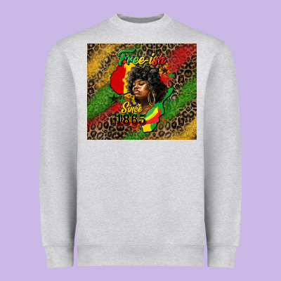Free Ish Since 1865 Heavyweight Sweatshirt Designed By Hra Design Shop