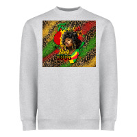 Heather Grey free ish since 1865 Heavyweight Sweatshirt - HRA Design Shop