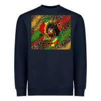 Navy free ish since 1865 Heavyweight Sweatshirt - HRA Design Shop