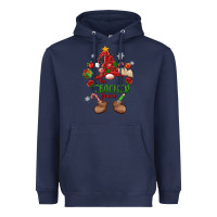 Navy the teacher gnome christmas Heavyweight Hoodie - MaliasSmallBusiness