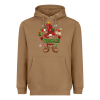 Toasted Coconut the teacher gnome christmas Heavyweight Hoodie - MaliasSmallBusiness