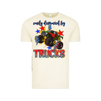 Vintage Arctic easily distracted by trucks Vintage Tee - AdoDesignShop