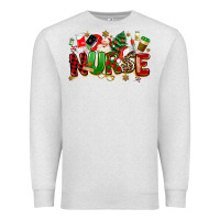 Oatmeal Heather christmas  nurse Premium Sweatshirt - MaliasSmallBusiness