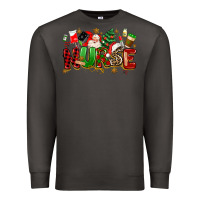 Smoke christmas  nurse Premium Sweatshirt - MaliasSmallBusiness
