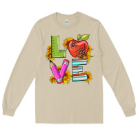 Mushroom love with pen and  serape leopard Long Sleeve Tee - Artiststas