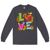 Smoke love with pen and  serape leopard Long Sleeve Tee - Artiststas
