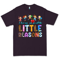 Plum i love my job for all the little reason Premium Tee - RanaPortraitStore