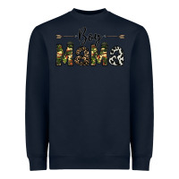 Navy boy mama Heavyweight Sweatshirt - CowhideDigitalArt