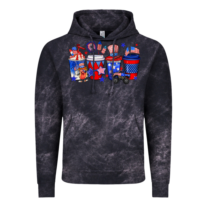 4th Of July Coffee Drinks Vintage Hoodie by Neo Western | Teevron