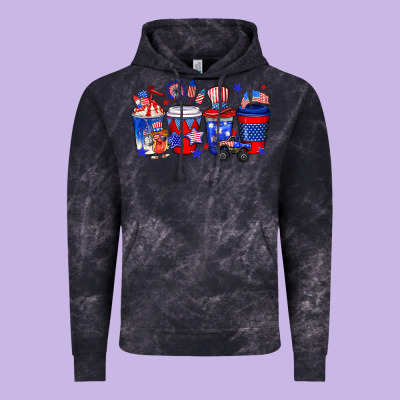 4th Of July Coffee Drinks Vintage Hoodie Designed By Neo Western