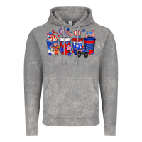 Cloud Rock 4th of July coffee drinks Vintage Hoodie - Neo Western