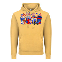 Vintage Mustard 4th of July coffee drinks Vintage Hoodie - Neo Western