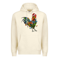 Sandshell Christmas Lights Rooster Premium Hoodie - RanaPortraitStore
