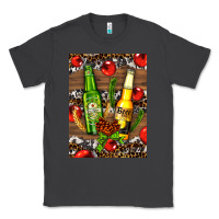 Smoke beer bottles with wheat and barley Classic Tee - AdoDesignShop