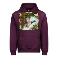 Mauve Wine duck hunting Urban Hoodie - TumblerDesignByShophia