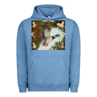Pigment Pebble Blue duck hunting Urban Hoodie - TumblerDesignByShophia