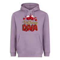 Lavender birthday diva Heavyweight Hoodie - MaliasSmallBusiness