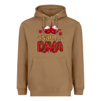 Toasted Coconut birthday diva Heavyweight Hoodie - MaliasSmallBusiness