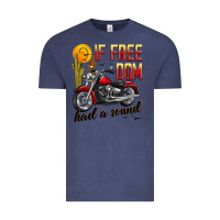 Vintage Denim if freedom had a sound Vintage Tee - JahusDesignShop
