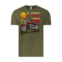 Vintage Olive if freedom had a sound Vintage Tee - JahusDesignShop