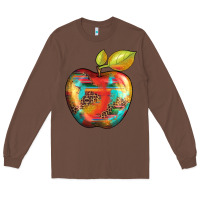 Chestnut leopard turquoise glitter serape Long Sleeve Tee - Artiststas