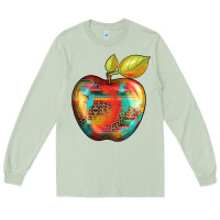 Matcha leopard turquoise glitter serape Long Sleeve Tee - Artiststas