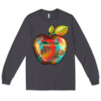 Smoke leopard turquoise glitter serape Long Sleeve Tee - Artiststas