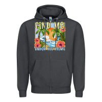 Smoke find me under the palms Zipper Hoodie - MaliasSmallBusiness