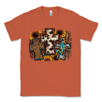 Copper cross background Classic Tee - JahusDesignShop
