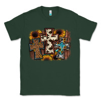 Sports Green cross background Classic Tee - JahusDesignShop