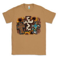 Toasted Coconut cross background Classic Tee - JahusDesignShop