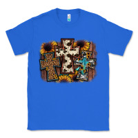 True Royal cross background Classic Tee - JahusDesignShop