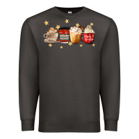 Smoke christmas coffee Premium Sweatshirt - MaliasSmallBusiness