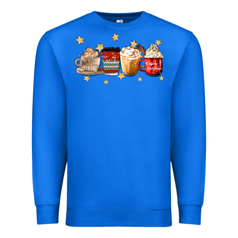 Christmas Coffee Premium Sweatshirt by MaliasSmallBusiness | Teevron