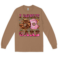 Toasted Coconut i donut care Long Sleeve Tee - AdoDesignShop