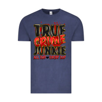 Vintage Denim true crime junkie all day every day Vintage Tee - JahusDesignShop