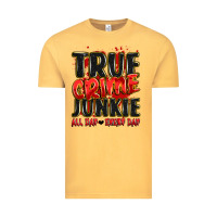 True Crime Junkie All Day Every Day Vintage Tee | Teevron