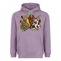 Lavender hair stylist with christmas tree Heavyweight Hoodie - MaliasSmallBusiness