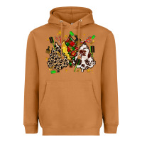 Meerkat hair stylist with christmas tree Heavyweight Hoodie - MaliasSmallBusiness